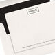 Bold Frame with 3 Initials Flat Note Cards - Letterpress Image 1 of 4